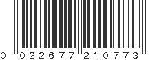 UPC 022677210773