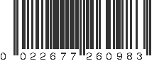 UPC 022677260983