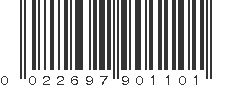 UPC 022697901101