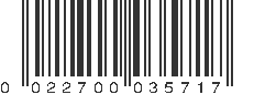 UPC 022700035717