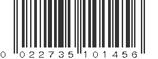 UPC 022735101456