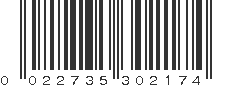 UPC 022735302174