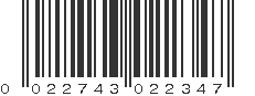 UPC 022743022347