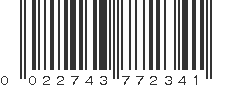 UPC 022743772341