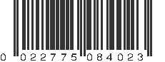 UPC 022775084023