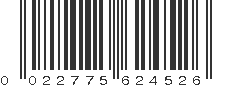 UPC 022775624526