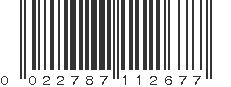 UPC 022787112677