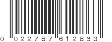 UPC 022787612863