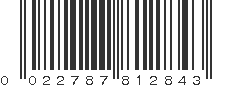 UPC 022787812843