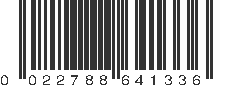 UPC 022788641336