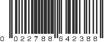 UPC 022788642388