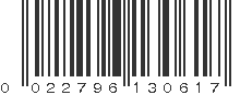 UPC 022796130617