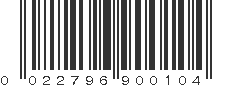 UPC 022796900104