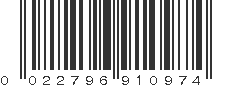 UPC 022796910974