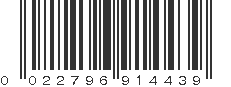 UPC 022796914439