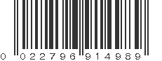 UPC 022796914989