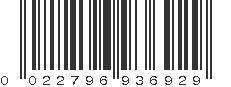 UPC 022796936929