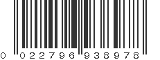 UPC 022796938978