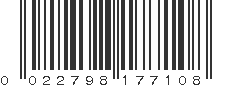 UPC 022798177108