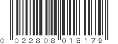 UPC 022808018179