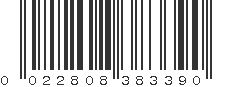 UPC 022808383390