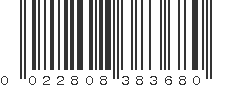 UPC 022808383680