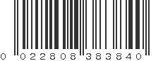 UPC 022808383840