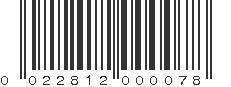 UPC 022812000078