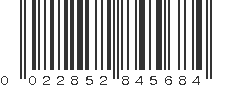 UPC 022852845684