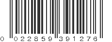 UPC 022859391276