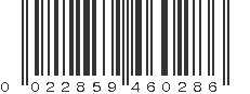 UPC 022859460286