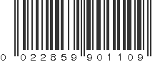 UPC 022859901109