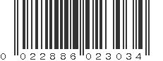 UPC 022886023034