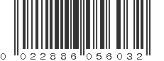 UPC 022886056032