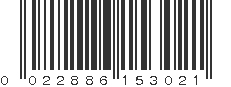 UPC 022886153021