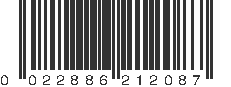 UPC 022886212087