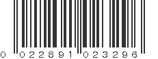 UPC 022891023296