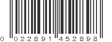 UPC 022891452898