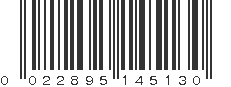 UPC 022895145130