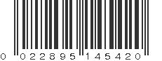 UPC 022895145420