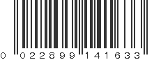 UPC 022899141633