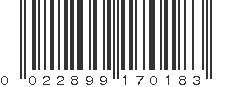 UPC 022899170183