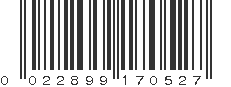 UPC 022899170527