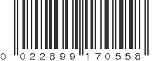 UPC 022899170558