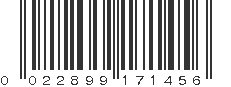 UPC 022899171456