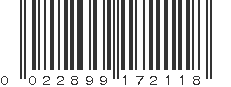 UPC 022899172118