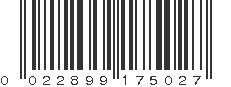 UPC 022899175027