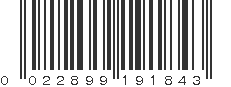 UPC 022899191843