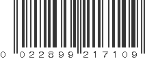 UPC 022899217109