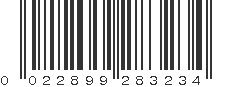 UPC 022899283234